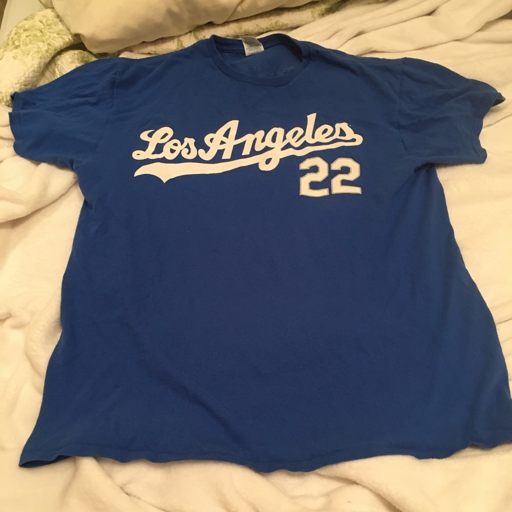 Clayton Kershaw Dodgers T-Shirt Size Large